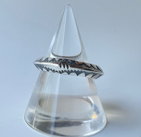 RI-0018/stamp triangle ring